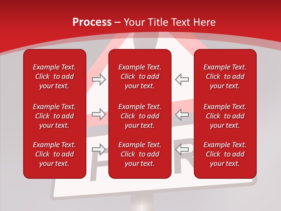 A Red And White Sign With A Question Mark On It PowerPoint Template
