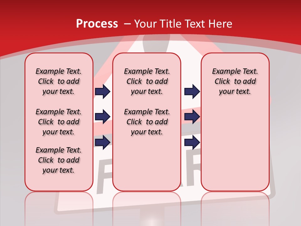 A Red And White Sign With A Question Mark On It PowerPoint Template