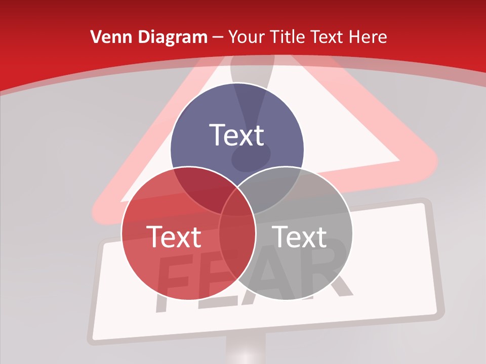 A Red And White Sign With A Question Mark On It PowerPoint Template