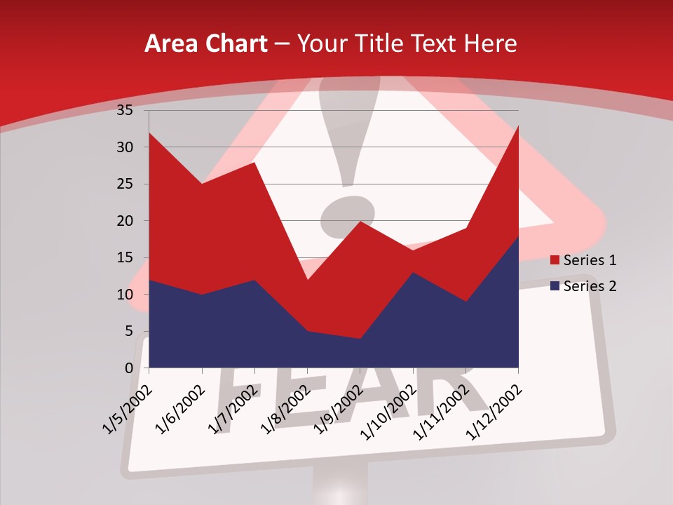 A Red And White Sign With A Question Mark On It PowerPoint Template