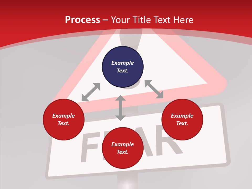 A Red And White Sign With A Question Mark On It PowerPoint Template