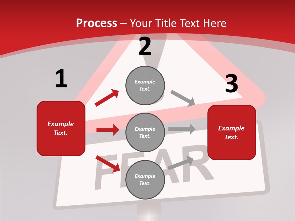 A Red And White Sign With A Question Mark On It PowerPoint Template