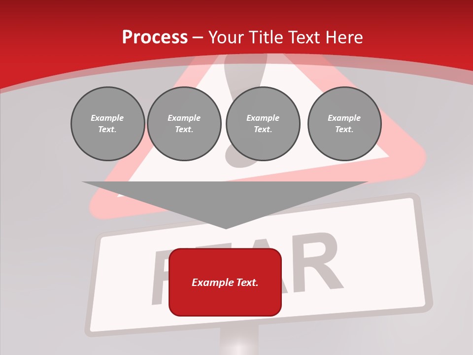 A Red And White Sign With A Question Mark On It PowerPoint Template
