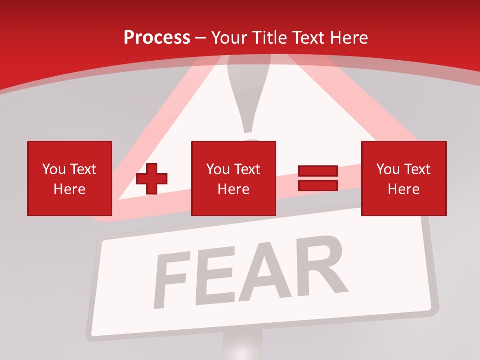 A Red And White Sign With A Question Mark On It PowerPoint Template