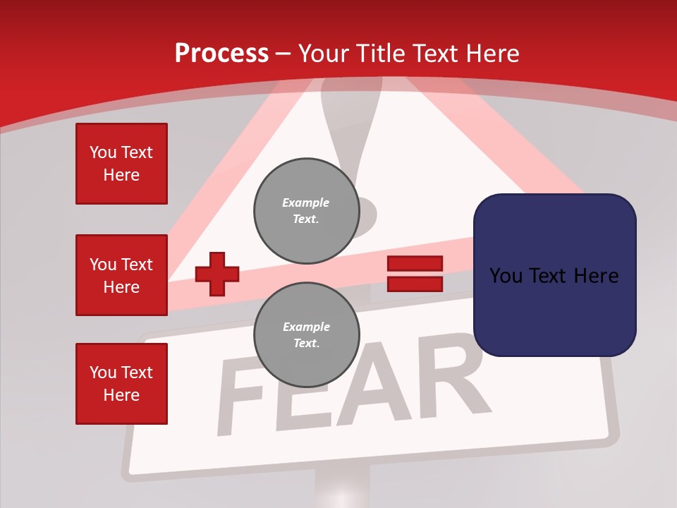 A Red And White Sign With A Question Mark On It PowerPoint Template