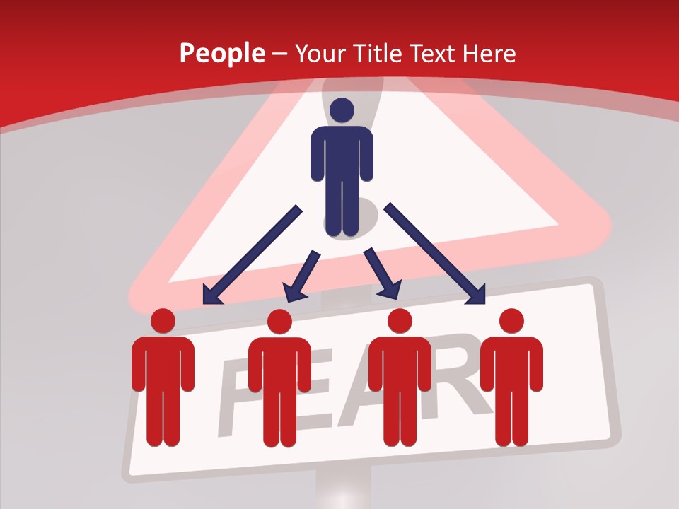 A Red And White Sign With A Question Mark On It PowerPoint Template