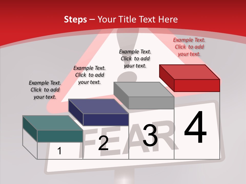 A Red And White Sign With A Question Mark On It PowerPoint Template