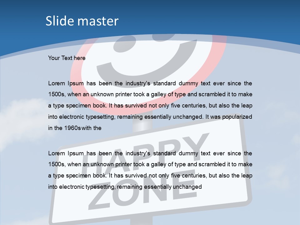 Lifestyle Happy Joy PowerPoint Template