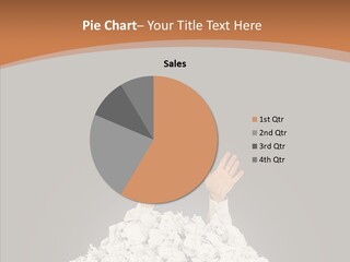 Dark Holding Office PowerPoint Template