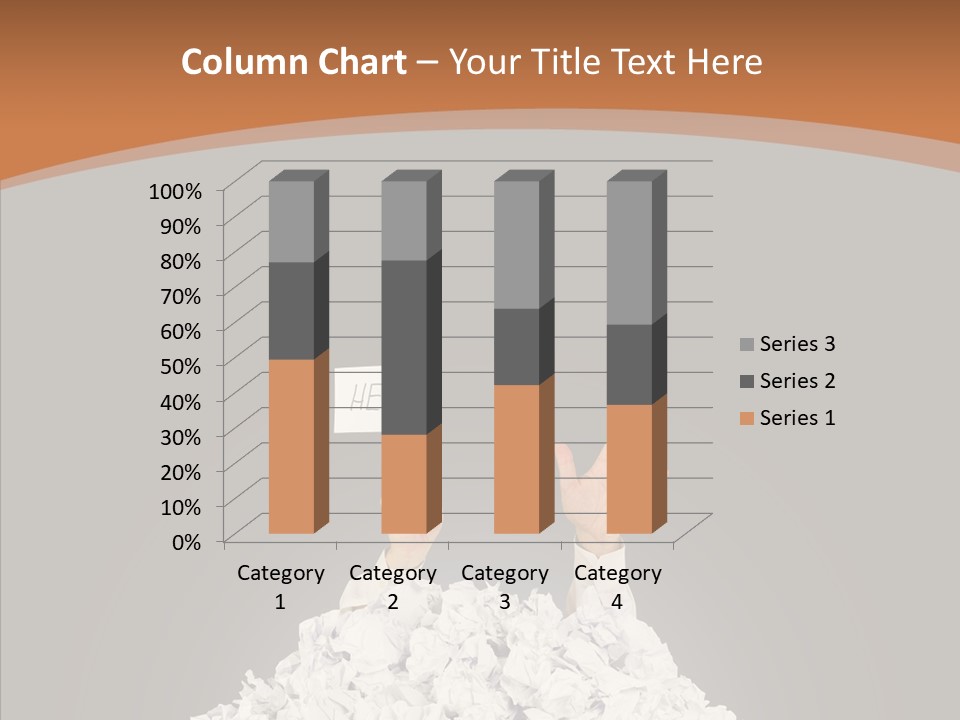 Dark Holding Office PowerPoint Template