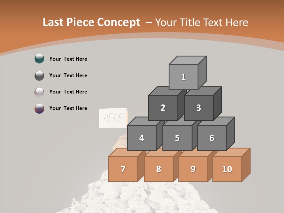 Dark Holding Office PowerPoint Template