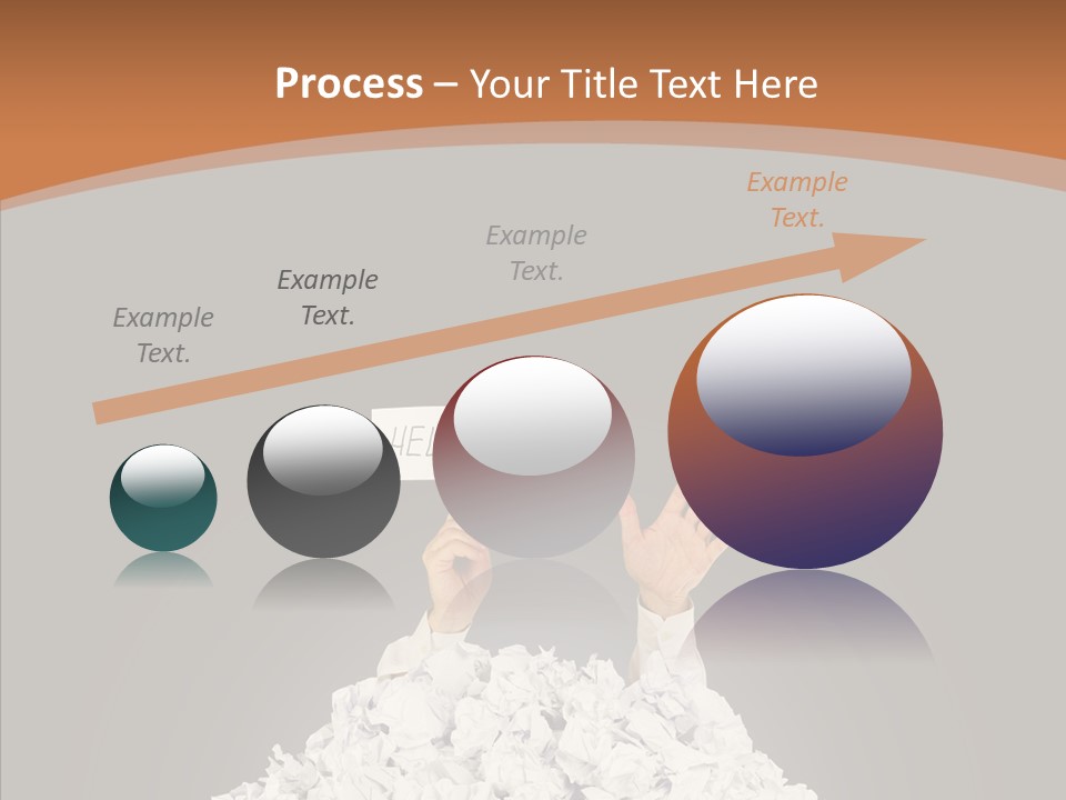 Dark Holding Office PowerPoint Template