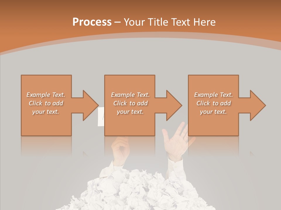 Dark Holding Office PowerPoint Template