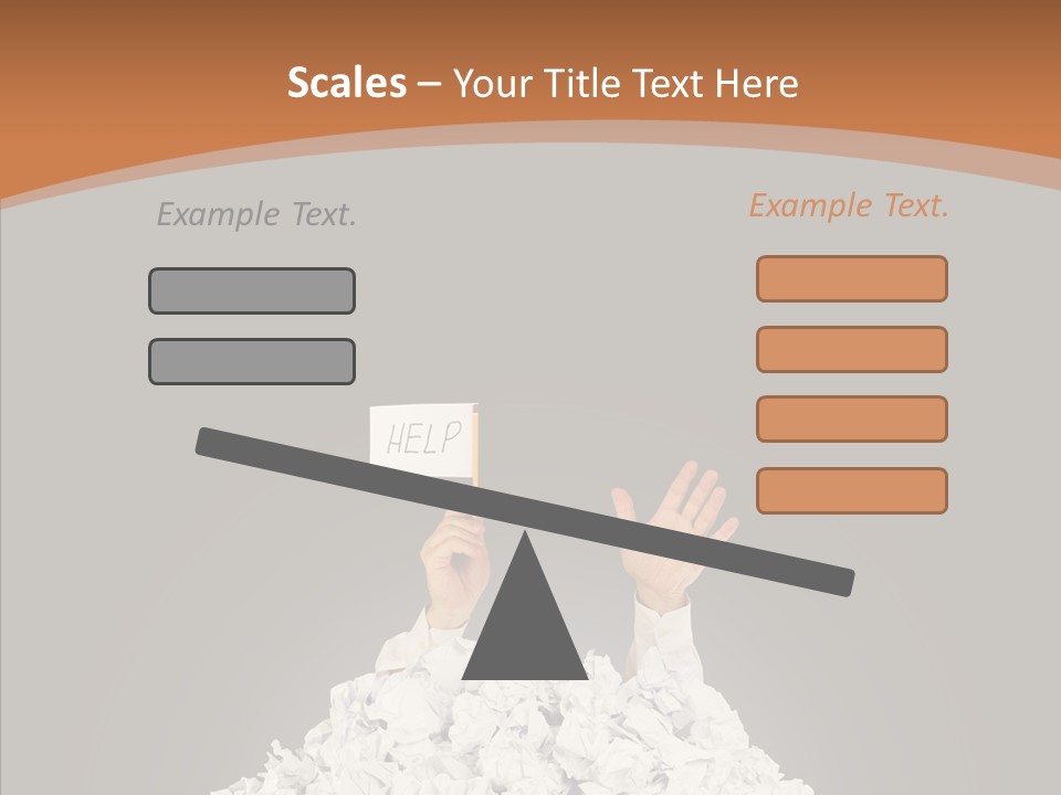 Dark Holding Office PowerPoint Template