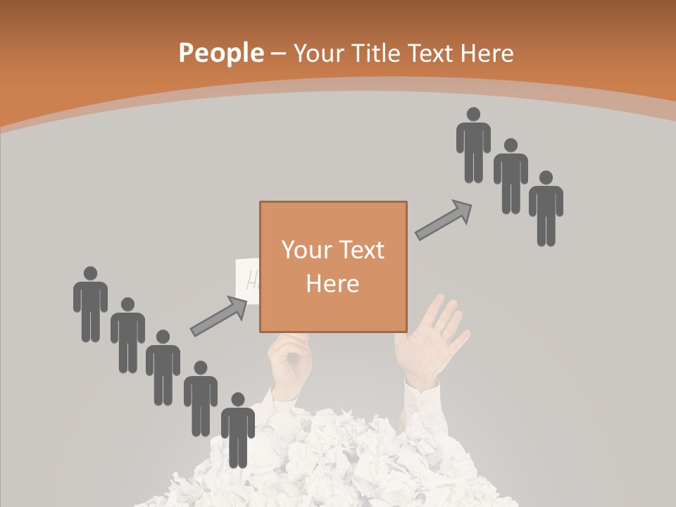 Dark Holding Office PowerPoint Template
