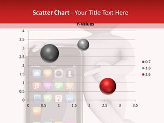 Illustration White Mobility PowerPoint Template