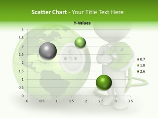 Connection World Illustration PowerPoint Template