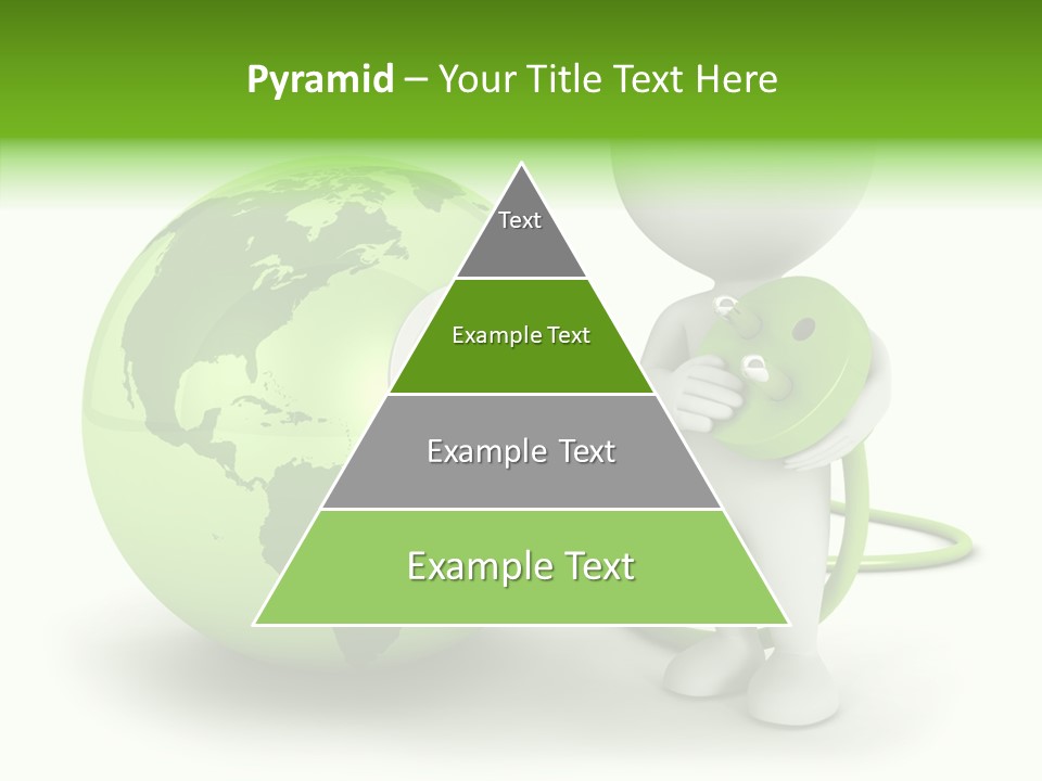 Connection World Illustration PowerPoint Template