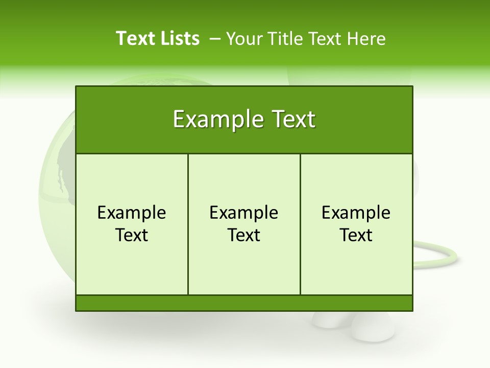 Connection World Illustration PowerPoint Template