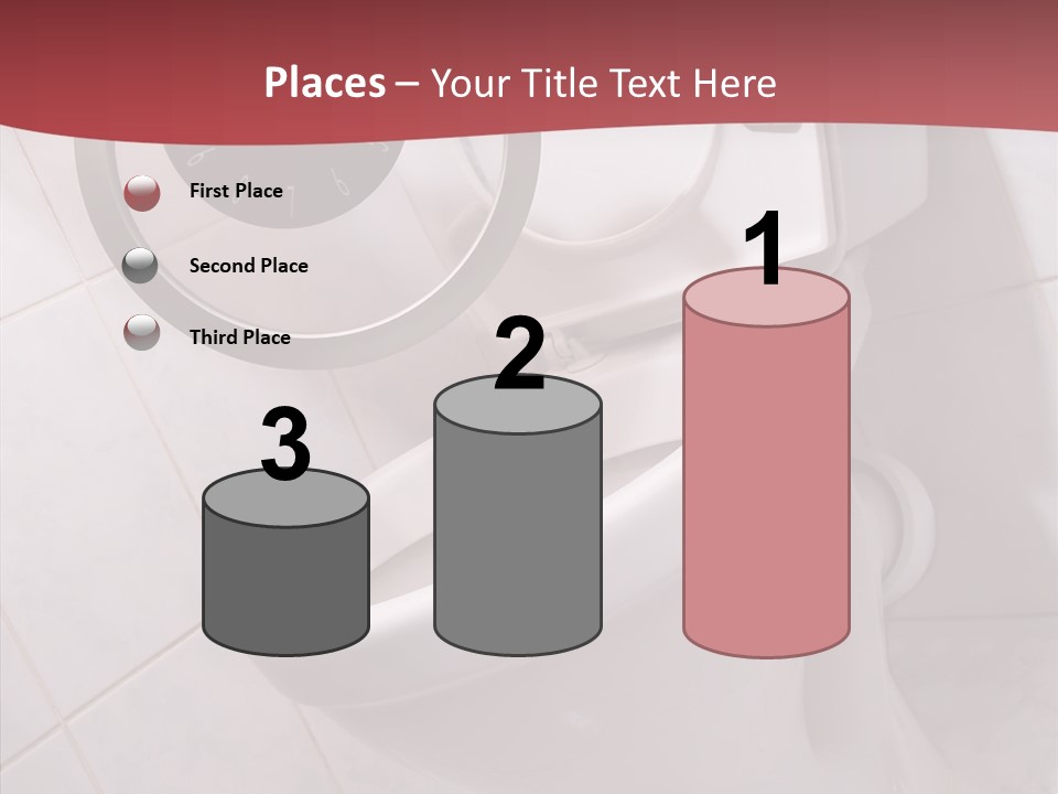 Clock Constipation Alarm PowerPoint Template