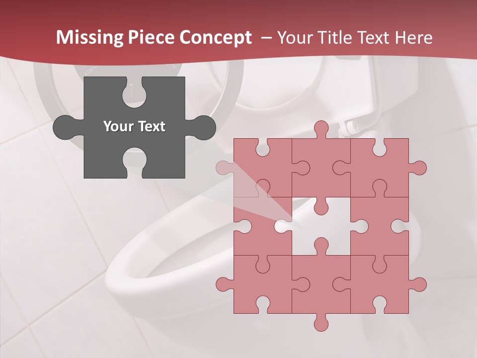 Clock Constipation Alarm PowerPoint Template