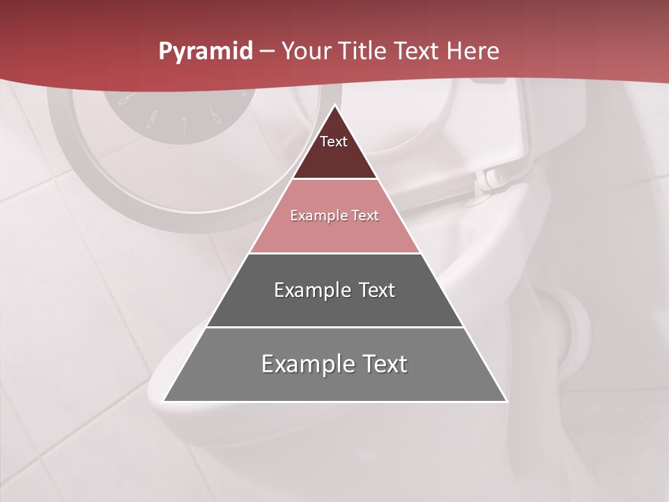 Clock Constipation Alarm PowerPoint Template