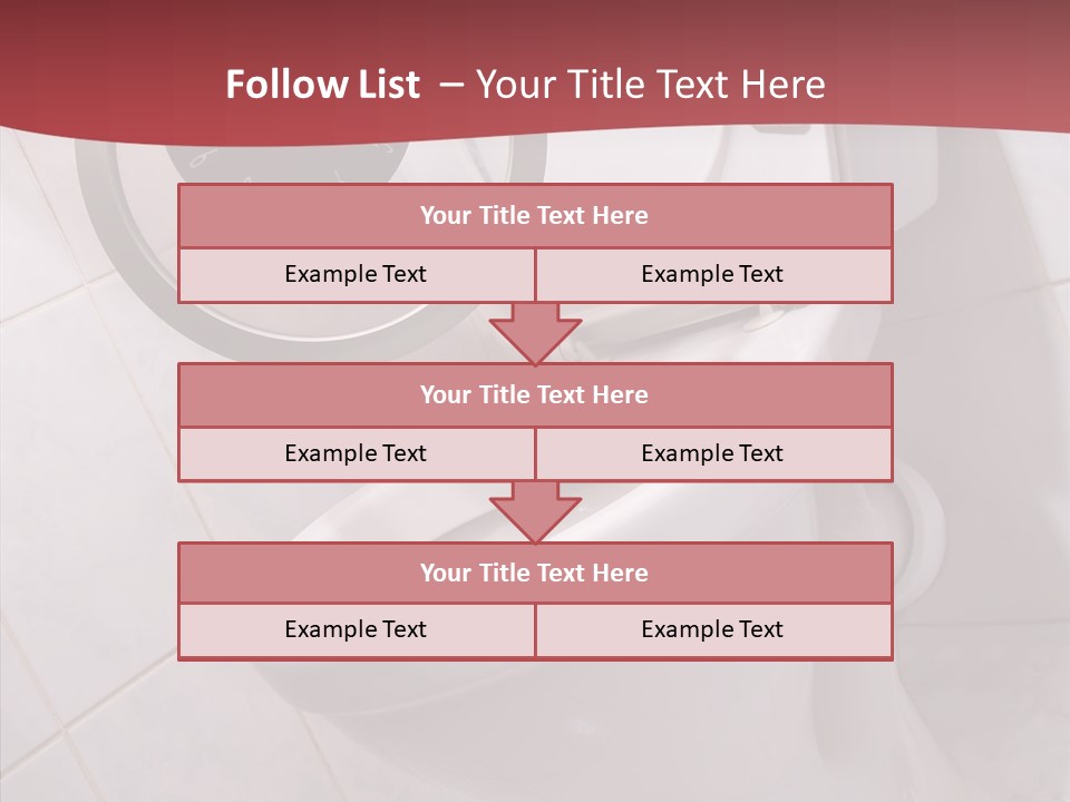 Clock Constipation Alarm PowerPoint Template