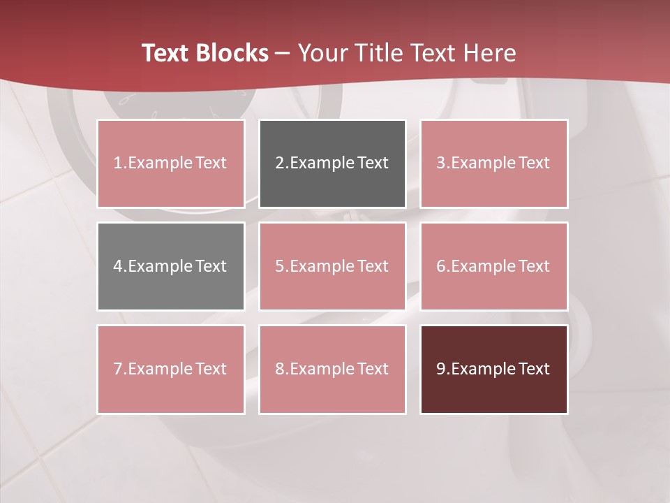 Clock Constipation Alarm PowerPoint Template