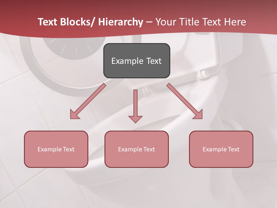 Clock Constipation Alarm PowerPoint Template