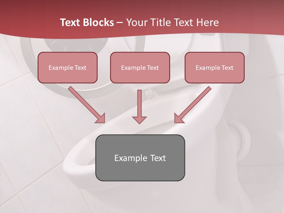 Clock Constipation Alarm PowerPoint Template