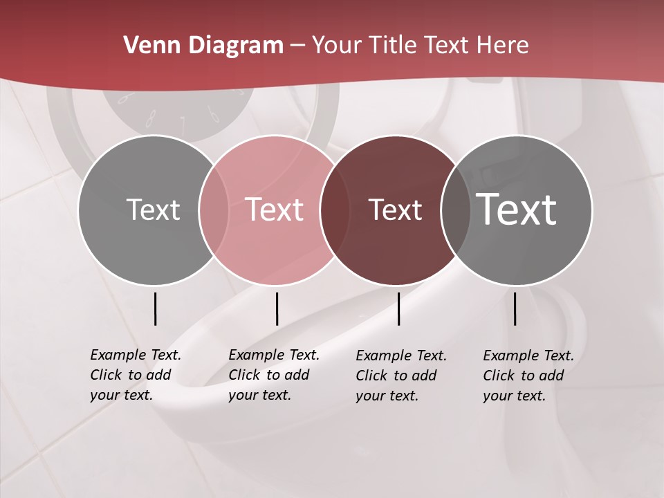 Clock Constipation Alarm PowerPoint Template