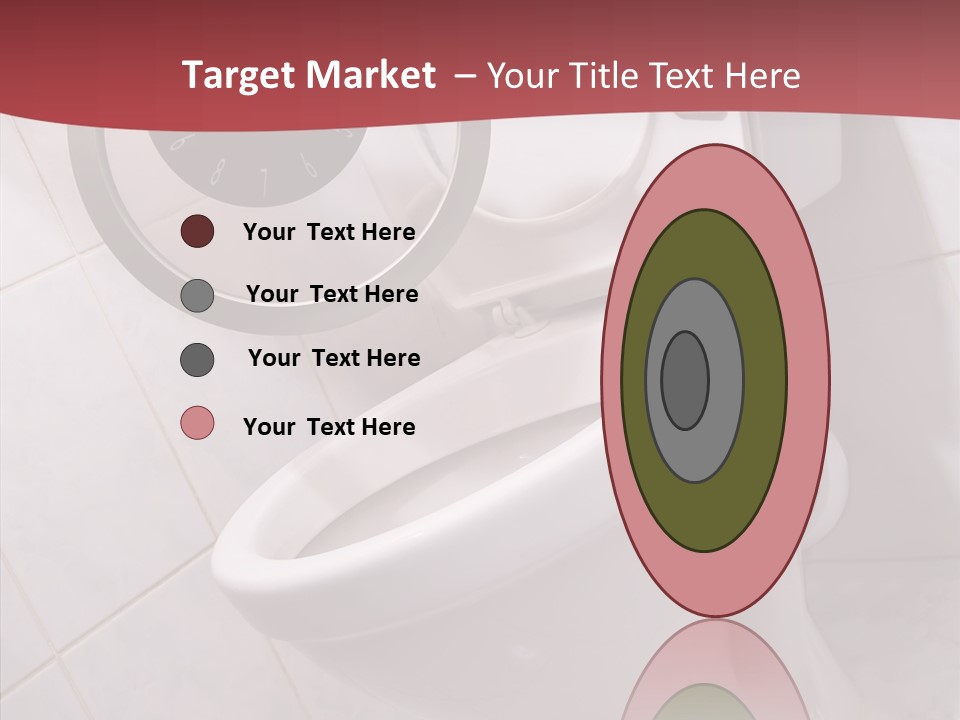 Clock Constipation Alarm PowerPoint Template