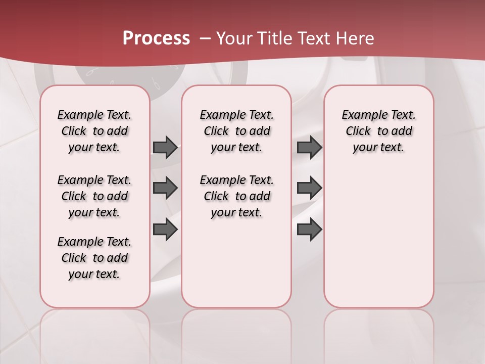 Clock Constipation Alarm PowerPoint Template
