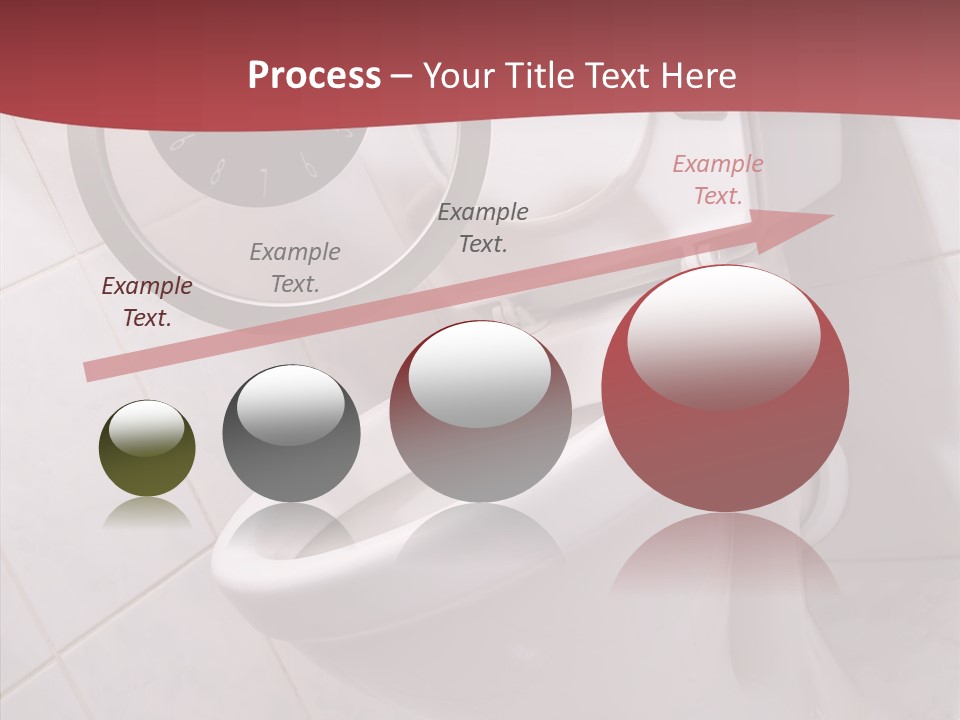 Clock Constipation Alarm PowerPoint Template