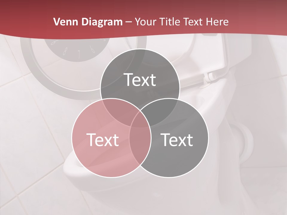 Clock Constipation Alarm PowerPoint Template