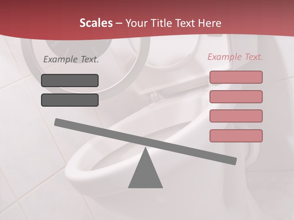 Clock Constipation Alarm PowerPoint Template