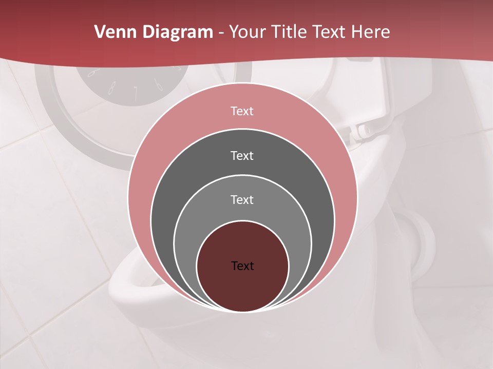 Clock Constipation Alarm PowerPoint Template