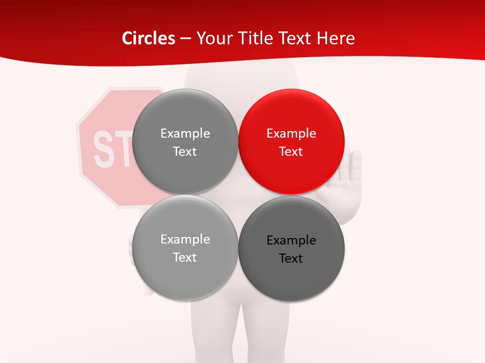 Reference Person Disturbance PowerPoint Template