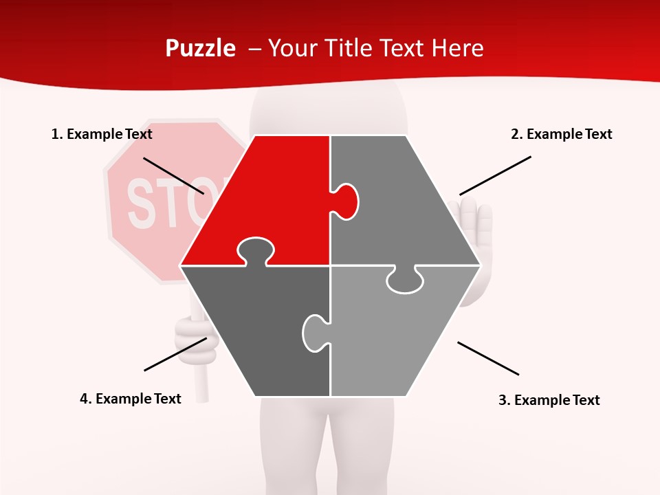 Reference Person Disturbance PowerPoint Template