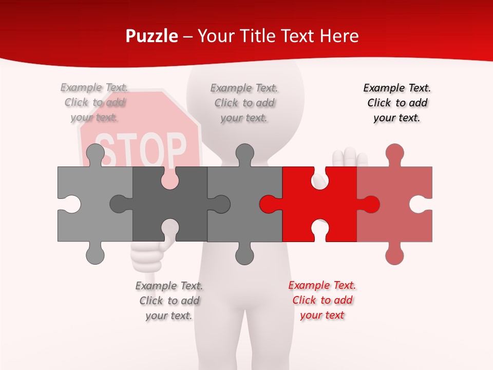 Reference Person Disturbance PowerPoint Template