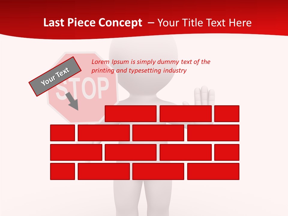 Reference Person Disturbance PowerPoint Template