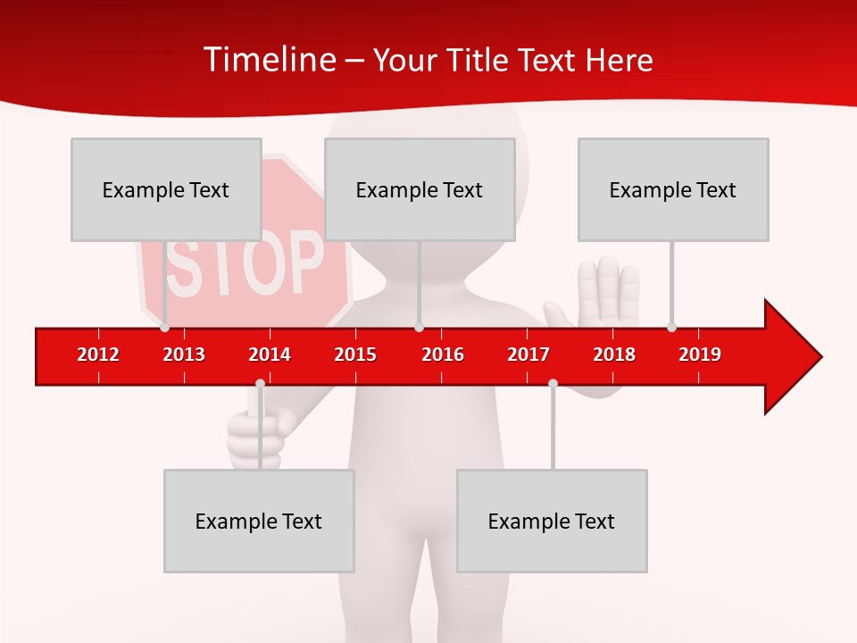 Reference Person Disturbance PowerPoint Template