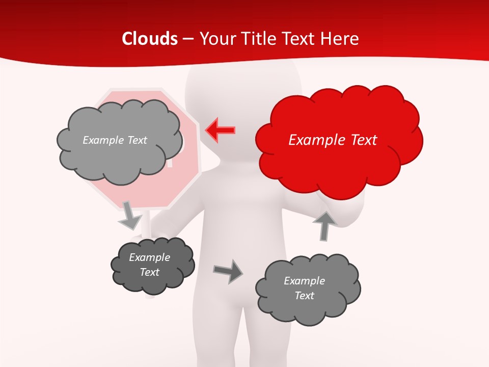 Reference Person Disturbance PowerPoint Template