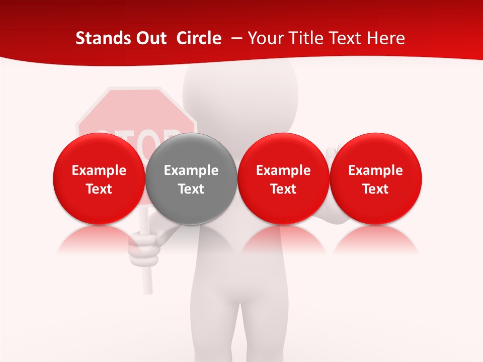 Reference Person Disturbance PowerPoint Template