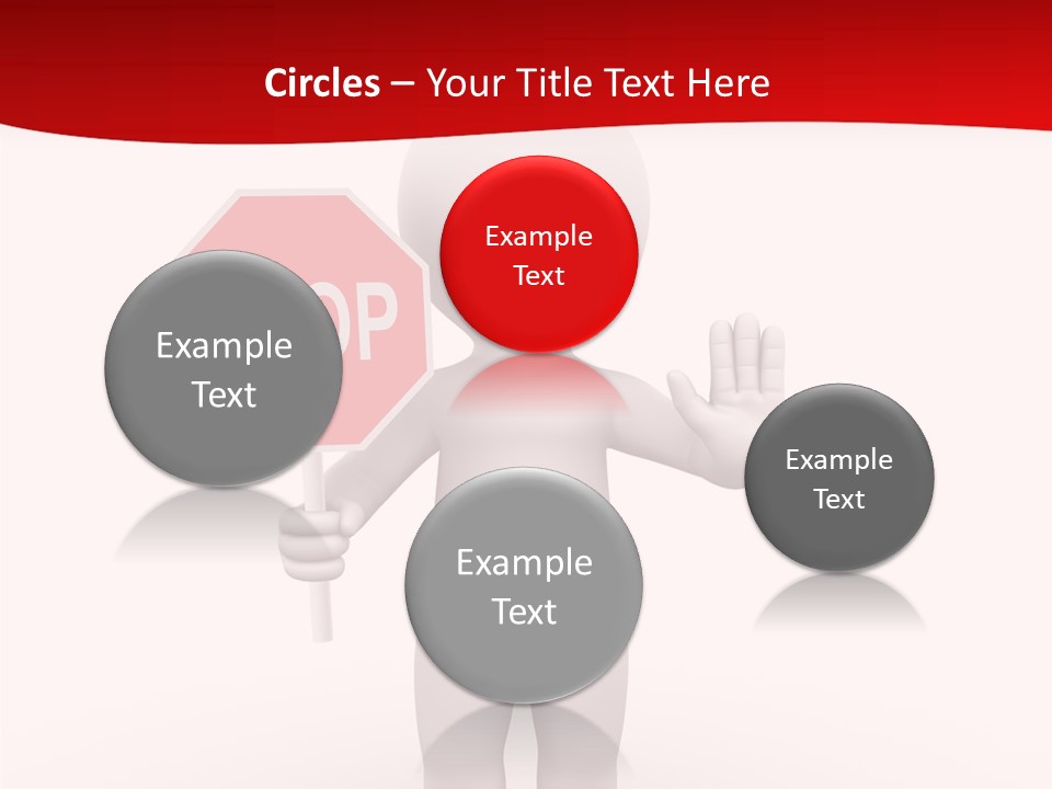 Reference Person Disturbance PowerPoint Template