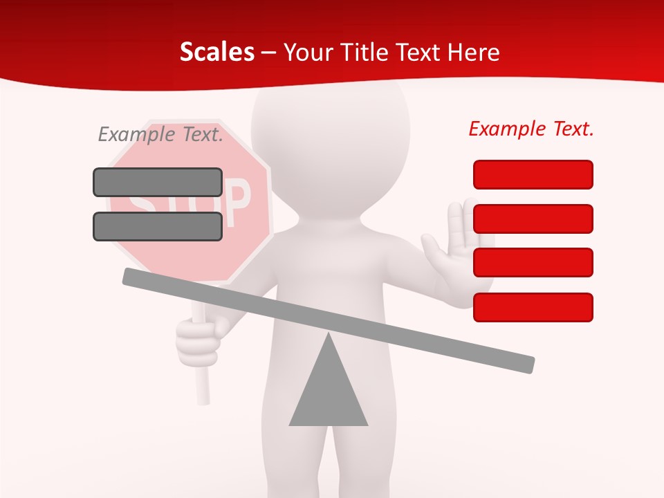 Reference Person Disturbance PowerPoint Template