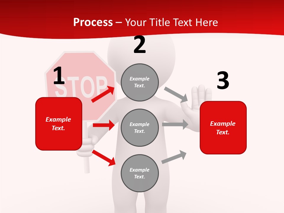 Reference Person Disturbance PowerPoint Template