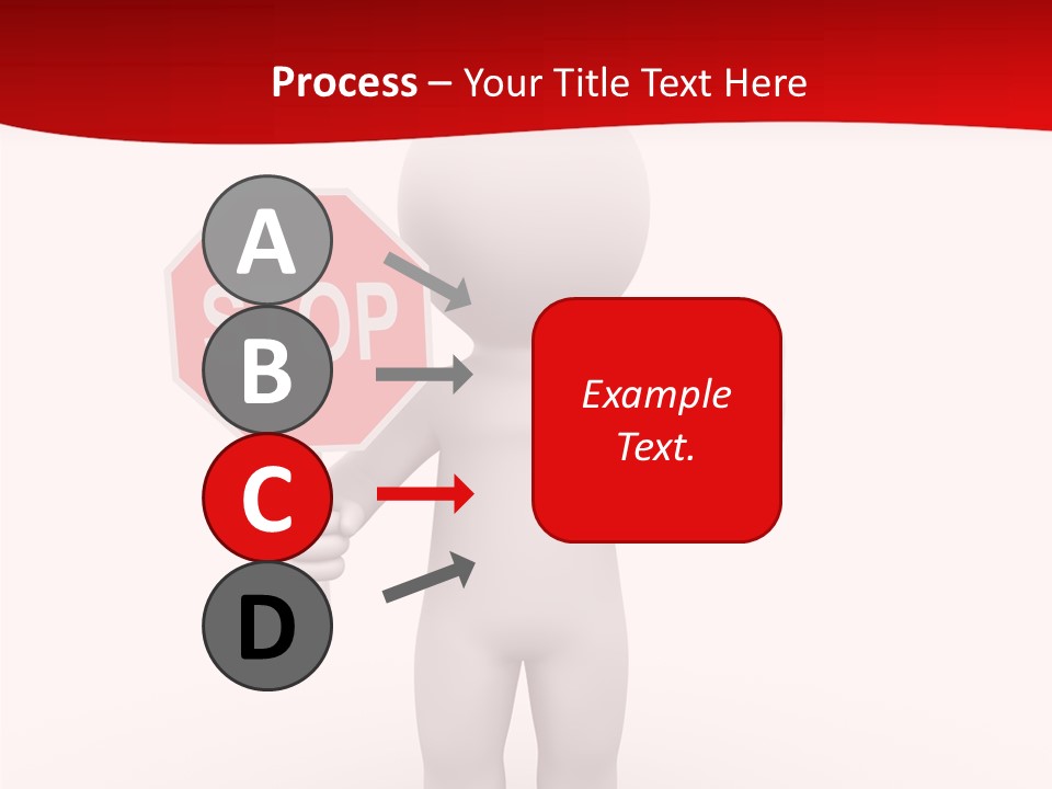 Reference Person Disturbance PowerPoint Template