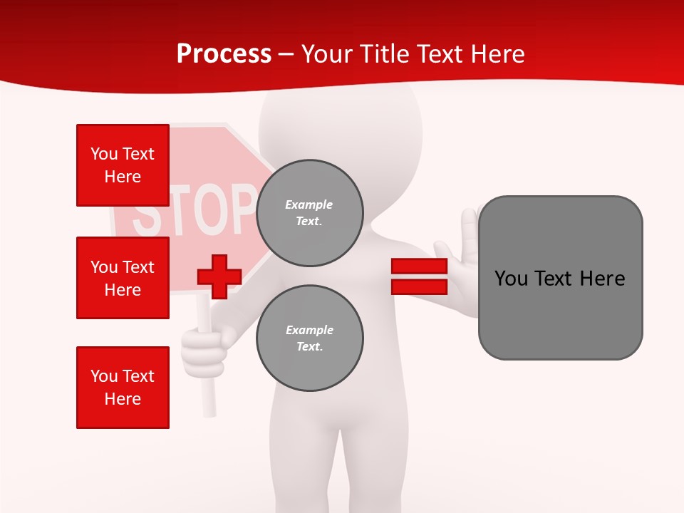 Reference Person Disturbance PowerPoint Template