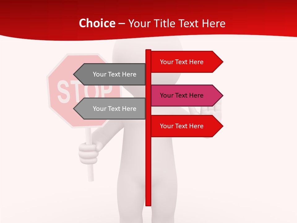 Reference Person Disturbance PowerPoint Template